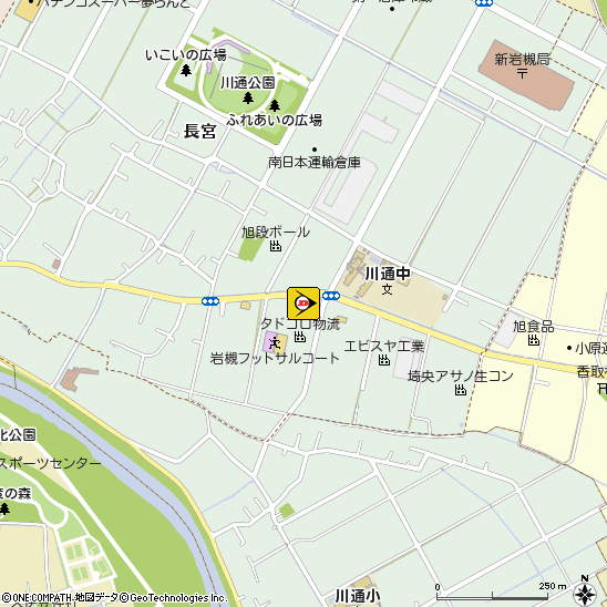 （株）浮間橋自動車付近の地図